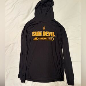 ASU Sun Devils Gymnastics Hooded Long Sleeve